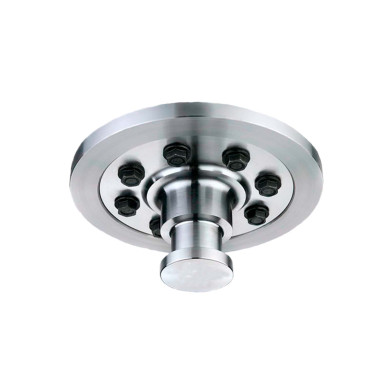 Kongetap/Kingpin 2" for 10 mm plade-komplet - JOST KZ1010