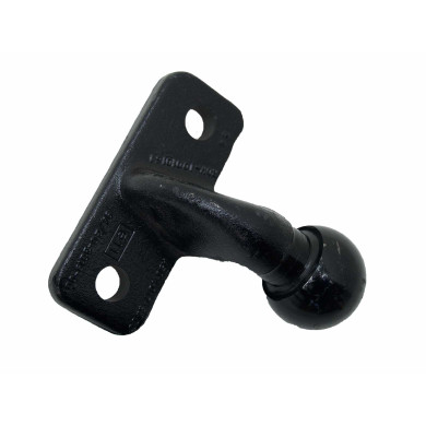 Kugle træk m/flange Dværdi=17kN - cc=90mm, sort malet - 3334