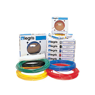 Plastrør sort Ø6x4mm 100m polyamid - Parker 1100P06 01