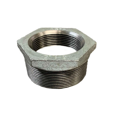 Overgang - 2½"-2" rørgevind.