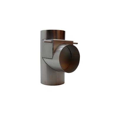 Udstødnings - vender Pipe 5" Syrefast